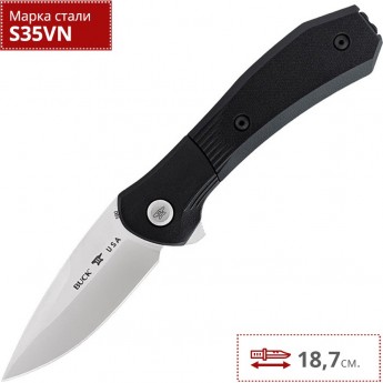 Нож BUCK 0590BKS PARADIGM BLACK Нож BUCK 0590BKS PARADIGM BLACK